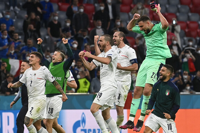 Italia thiết lập kỷ lục siêu khủng sau khi loại Bỉ khỏi tứ kết EURO 2020